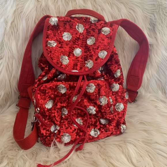 minnie sequin backpack